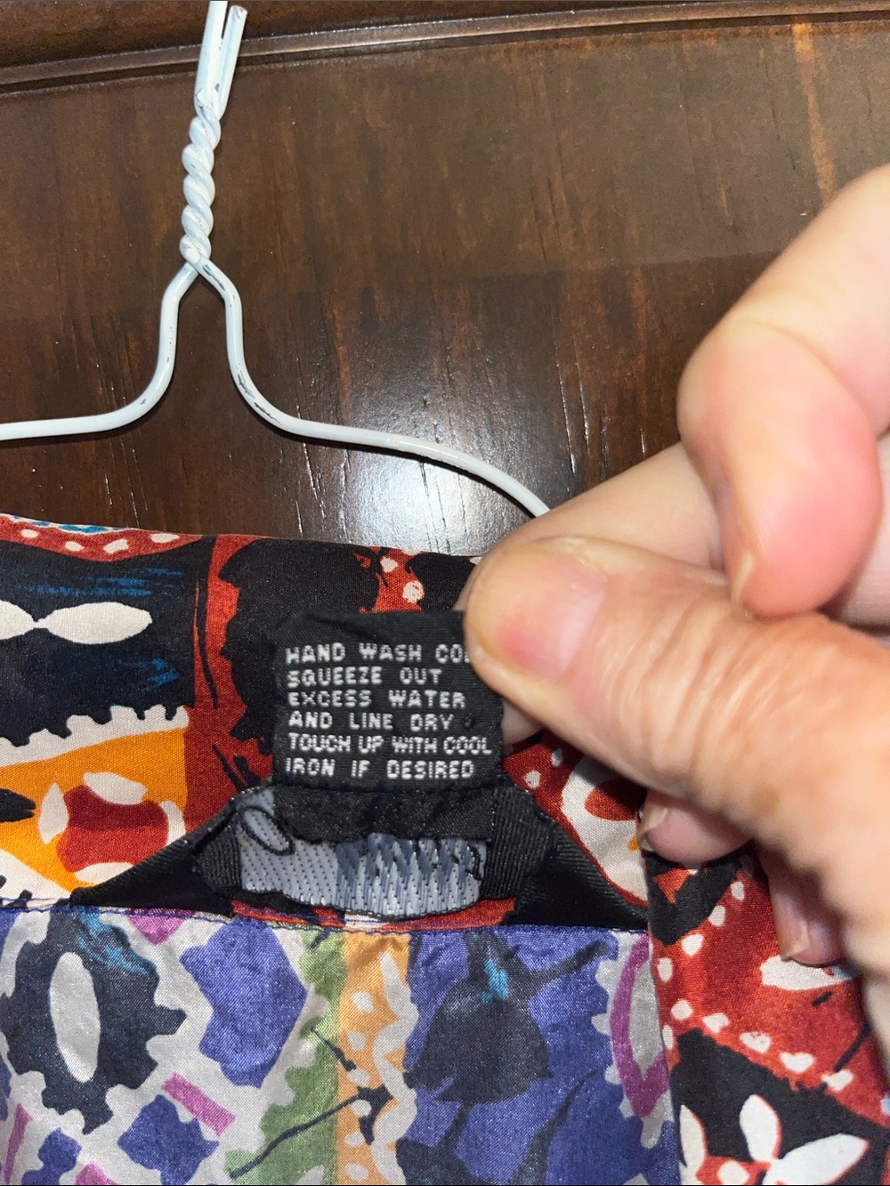 Multicolor Patchwork Bermuda Shorts - Bold Summer Print - Picture 5 of 6